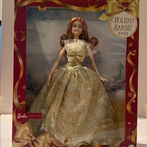 Holiday Barbie 2025 Red Hair